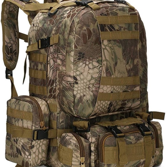 Camouflage Tactical Backpack for Men - Picture 1 of 10